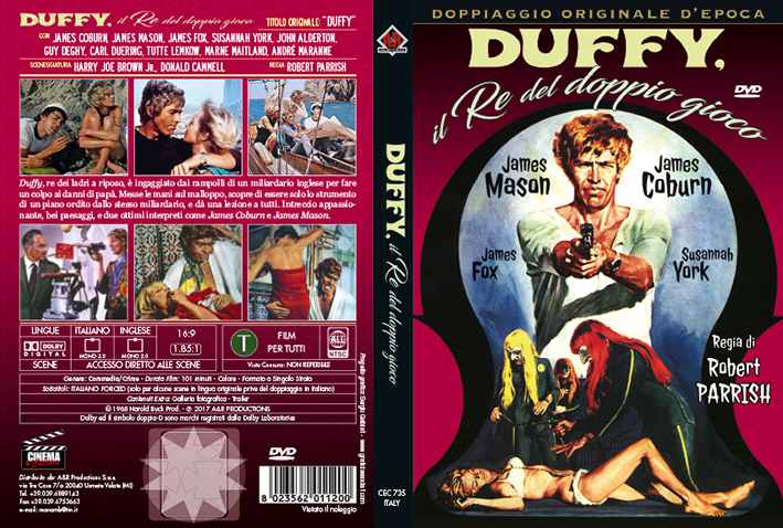 Duffy, il re del doppio gioco (1968) <br> Cinema & Cultura<br>A&R Productions